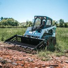Titan Attachments 72in Fine-grade Skeleton Rock Bucket With Bolt-on Teeth