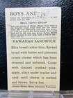 1930s Mickey Mouse Walt Disney Bell Bread Recipe Card Pluto Dog Fetch