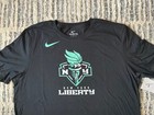 Nwt-nike Men   s Black Wnba New York Ny Liberty T Shirt-size X-large- 39 99