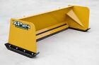 6  Xp24 Cat Yellow Snow Pusher Box Skid Steer Loader Bobcat Case Free Shipping
