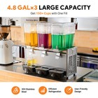 Secondhand14 4 Gal Food Grade Stainless Steel 650w Iced Beverage Dispenser  Etl