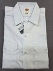 Dickies Men   s Short Sleeve Durable Twill Button Down Work Shirt