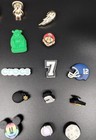 Crocs Jibbitz Mixed Lot Shoe Charms   Metal Jewelry Glow-in-dark 42 Pcs