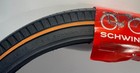 New Schwinn Krate Stingray Gripper Slik Tire 20 X 2 125 Orange Line W tube
