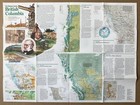 Map National Geographic The Making Of Canada British Columbia 1992