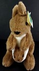 Kangaroo   Joey Stuffed Animal Plush New Tags Ocean Yuen Toys Mom Baby Australia
