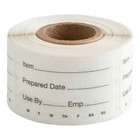 24x 250 Ct  6k  Store Safe Cambro Dissolvable Biodegradable Food Rotation Labels