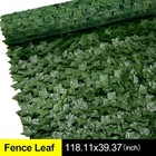 Outdoor Privacy Fence Screen 118x39 - Faux Ivy Leaf Panel For Patio   Garden D  c