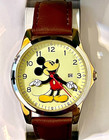 Vintage Disney Mickey Mouse Watch   Two-tone   43mm   Date   Factory Ziptied