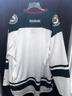 Reebok Nhl Minnesota Wild Hockey Jersey White green red black Size Xl