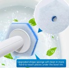 20 Blue Counts Wand Refills disposable Toilet Brush Heads Compatible With Clorox