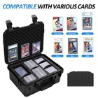 Toploader Storage Box For 3  X 4  35pt Rigid Card  Top Loader Card Hard Stora   