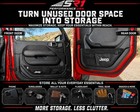 Officially Licensed Jeep Door Storage Bags For Wrangler Jl 2018-2027   Gladiator