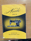Necchi Sewing Machine Model Bu W accessories Vintage