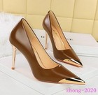 Women s Pointed Toe High Stiletto Heel Pumps Office Ol Evening Party Dress Shoes