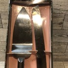 Collections Bouquet Mates Cake Knife   Server Faux Crystal Handles Stainless