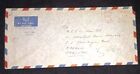 Oman Early Vintage 1982 Ministry Of Defence Muscat Postal Used Cover With Letter