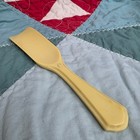 Vintage Dupont Ivory Pyralin Celluloid Shoe Horn Yellow Art Deco Vanity Tool