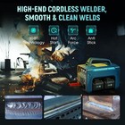Cordless Welding Machine Upgraded Battery Powered Welder Machine Mma 160a 110   