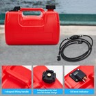 3 Gallon 12l Portable Boat Fuel Tank Marine Outboard Motor Fuel Tank W handle