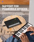     donner N-25 Usb Midi Keyboard Controller 25 Key With Screen Joystick Sequencer
