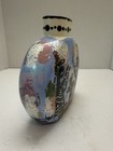 Vtg Mana Trujillo Art Pottery Vase Jewish Museum  48 Signed Immanuel Apache 7   