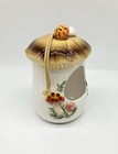 Vintage 1978 Sears Merry Mushroom Hanging Planter Bird Feeder                       