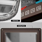 Large Cat Flap Door For Interior Exterior Weatherproof Pet Door Locking