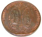 1915 Ppie South Carolina State Fund Medal Hk-412  uncirculated Detail damaged 