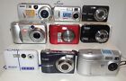 Digital Camera Lot Of 9 Tested Do Not Work For Parts Or Repair Sony Nikon Kodak