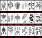 Men Women Sleeve Arm Waterproof Temporary Tattoo Stickers Us Seller