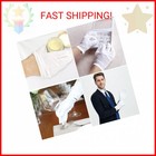 24 Pcs  12 Pair  White Cotton Gloves For Dry Hand Moisturizing Cosmetic Eczema H