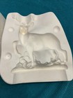 Kimple Ceramic Mold  591 Reindeer     Vintage Slip Casting Christmas Mold