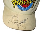 Ted Musgrave  16 Signed Autographed Family Channel Roush Racing Snap Back Cap