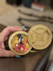 Disney Scrooge Mcduck Time Is Money Brass Vault Coin Battery Alarm Clock