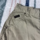 Fubu Zip Off Pants Jeans Youth 12 Boys Y2k 90s Shorts Khaki Tan Cargo Baggy Vtg