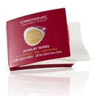 Connoisseurs Jewelry Cleaning Wipes Silver Gold Platinum Polish Cloth 25 Ct
