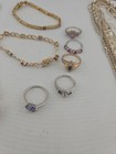 Sterling Silver Jewelry Lot Rings bracelets necklace  Scrap Or Wear 