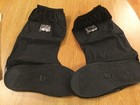 Huihua Black Waterproof Rain Boot Shoe Cover With Reflector 1 Pair Sz  M