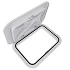 Marine Deck Access Hatch 15  White Rectangle Boat Hatch Lid Cover