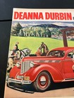 Red 1938 Desoto   Deanna Durbin In Beverly Hills  Ca - Vintage Print Ad Wall Art
