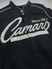 Jh Design Men s Camaro Ss Racing Embroidered Logo Jacket Black L Pockets