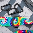 Country Brook Design   1 1 2 Inch Black Plastic D-rings  10 Pack