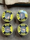 Lot Of Four Vintage Bussmann  Fuss  30a