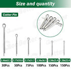 555pcs Cotter Pin Assortment Set 6 Sizes Grab Split Fixings Securing Lock Pins