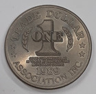1989 Santa Catalina  Ca Trade Dollar Token Unc toned