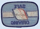 Greyhound Bus Driver  safe 23 Years Driving  Embroidered Patch 3 5 8  Nos