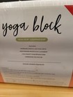 Vivitar Foam Yoga Block 9hx6hx3d Pink Color
