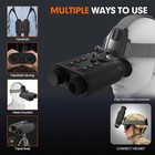 Gtguard V6 Pro Hands Free Night Vision Goggles Infrared Binoculars Hunting W lrf