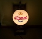 1960 s Hamm s Beer White Globe Lighted Sign Minnesota